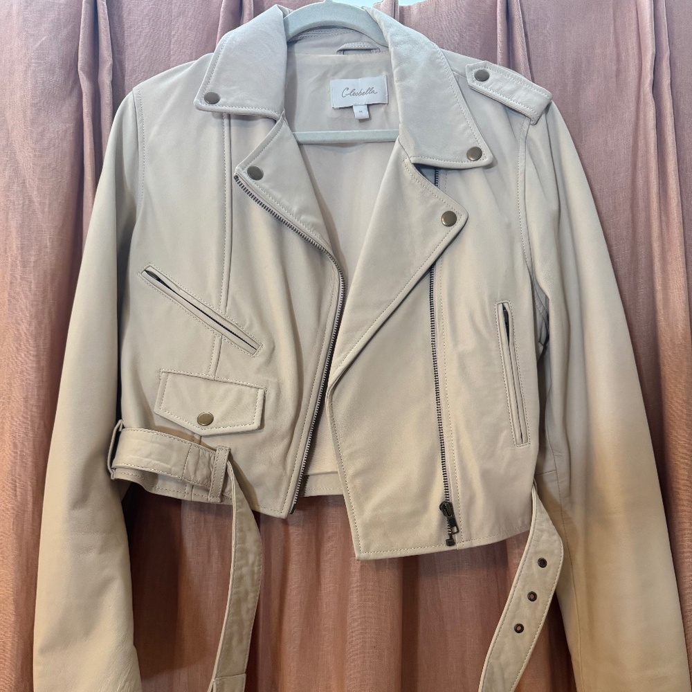 Cleobella 100% Leather Jacket